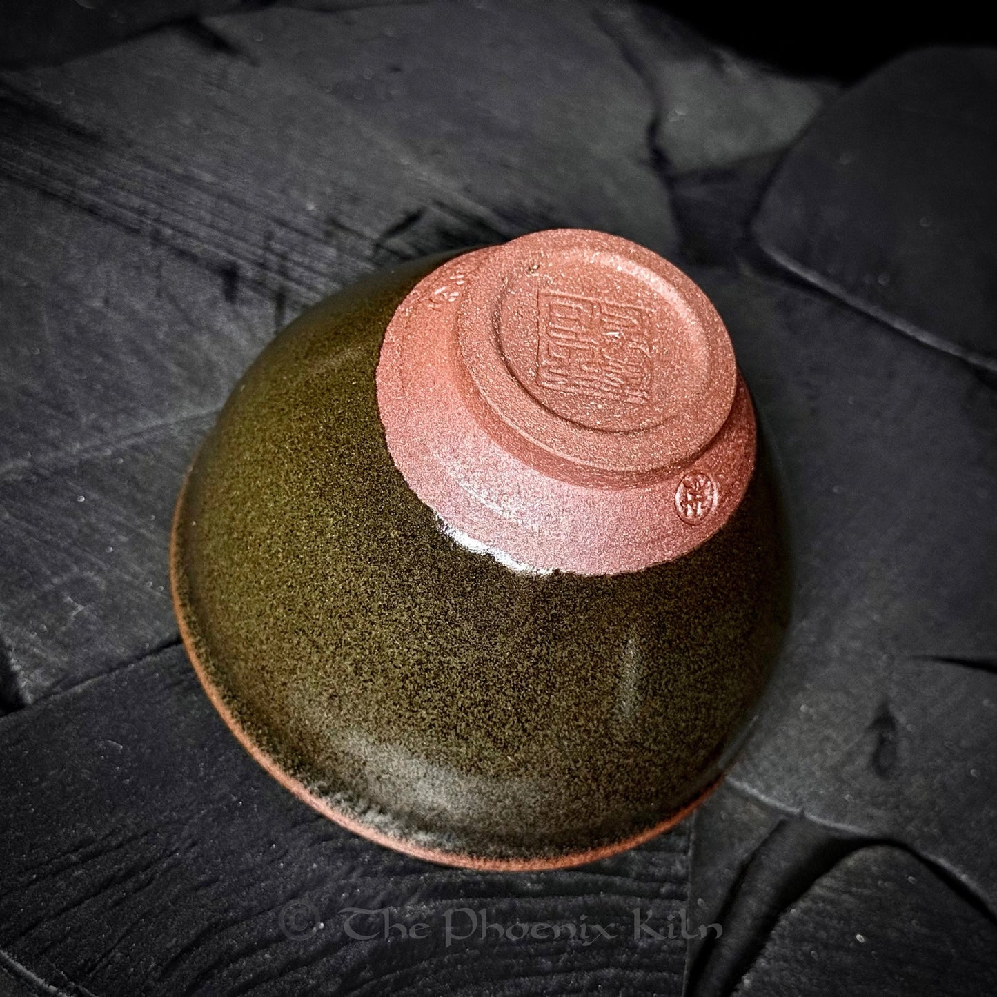 Olive - Skyward Dragon Kiln Wood-fired Jian Zhan (150ml)(SKG 2509-01-01)