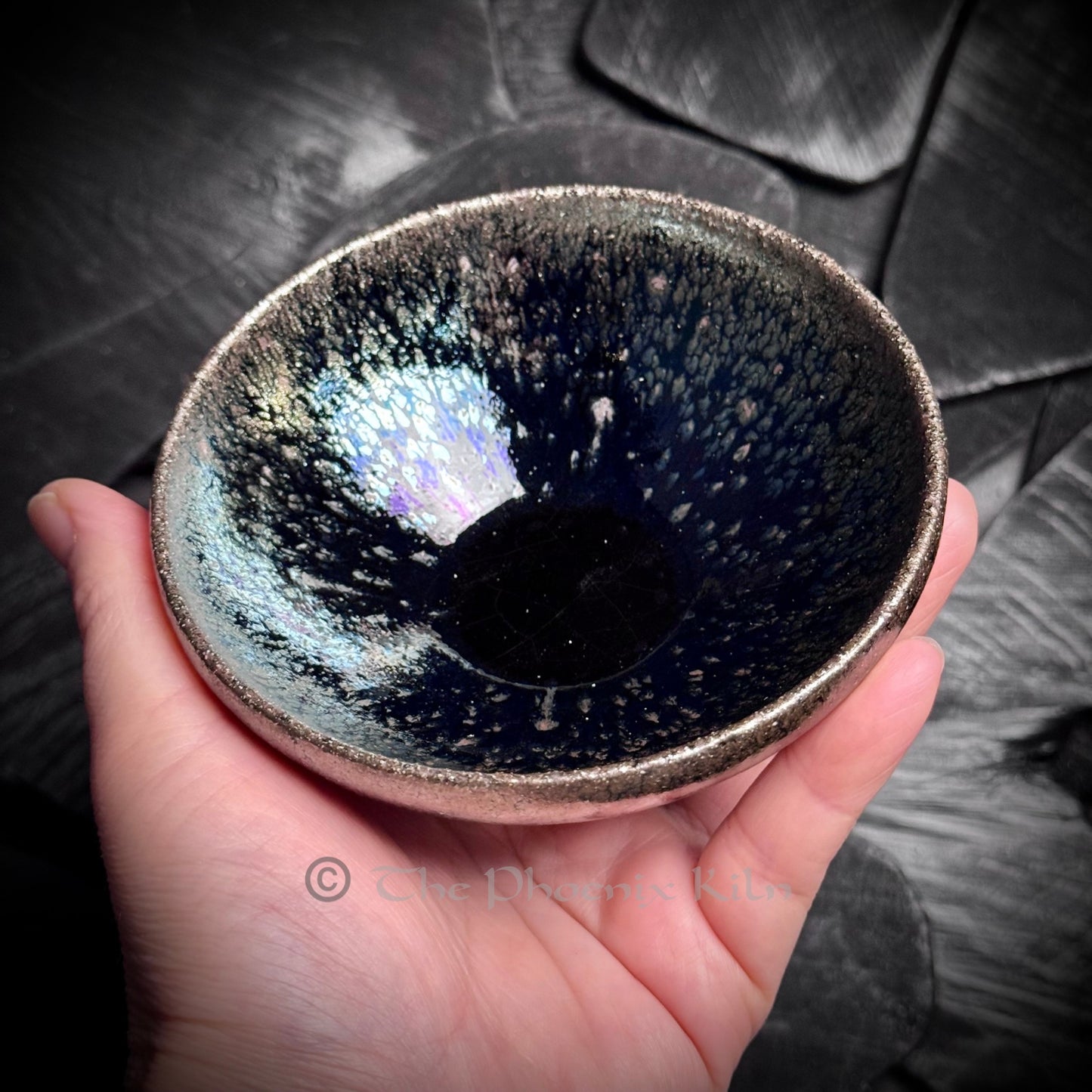 Aurora Cascade – Dragon Kiln Wood-fired Yohen Jian Zhan (160ml) (CAC 2504-29-23L)