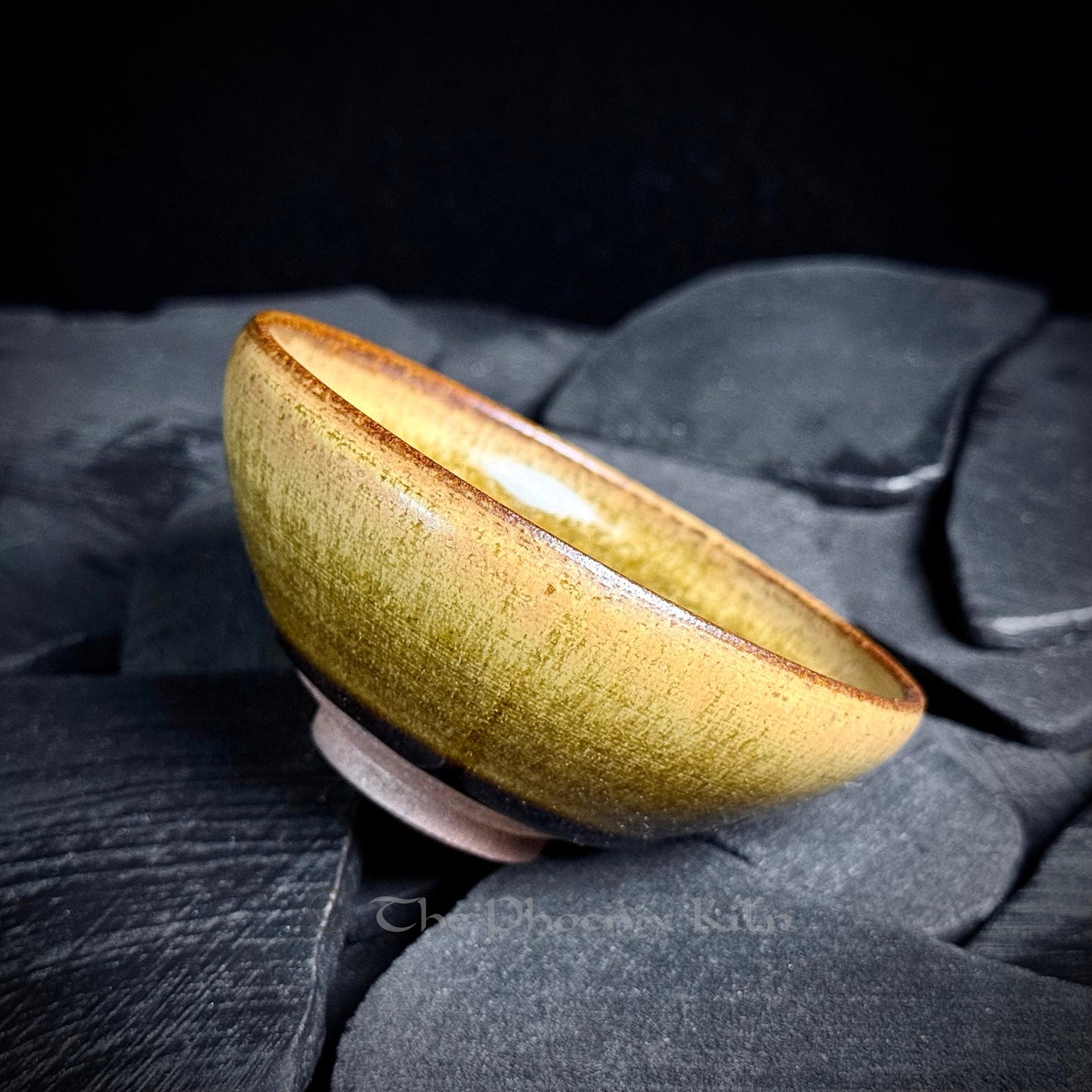 Halo Blue – Skyward Dragon Kiln Wood-fired Jian Zhan (120ml) (SBL 2508-01-01)
