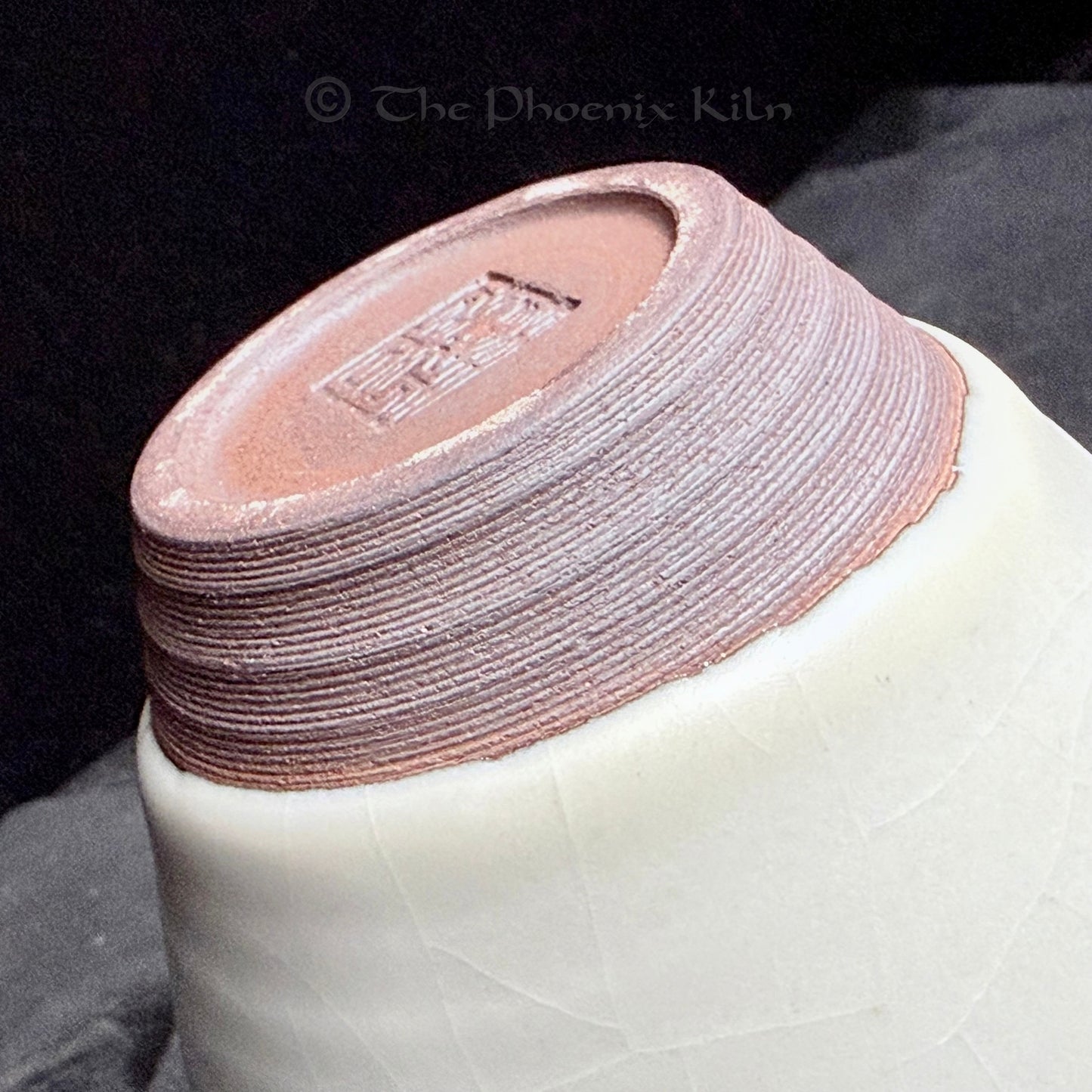 Jade Infusion Share Cup - Dragon Kiln Wood-fired Jian Ware (170ml)(JIS 2504-15-13)