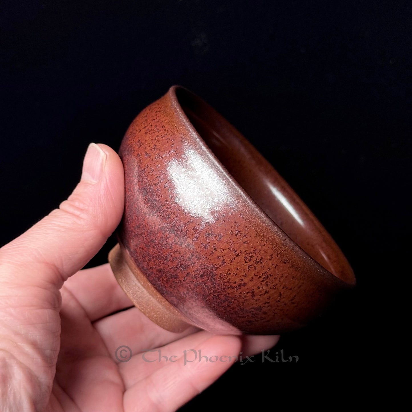 Forged Rust – Dragon Kiln Wood-fired Jian Zhan (175ml)(PFG 2504-11-08)