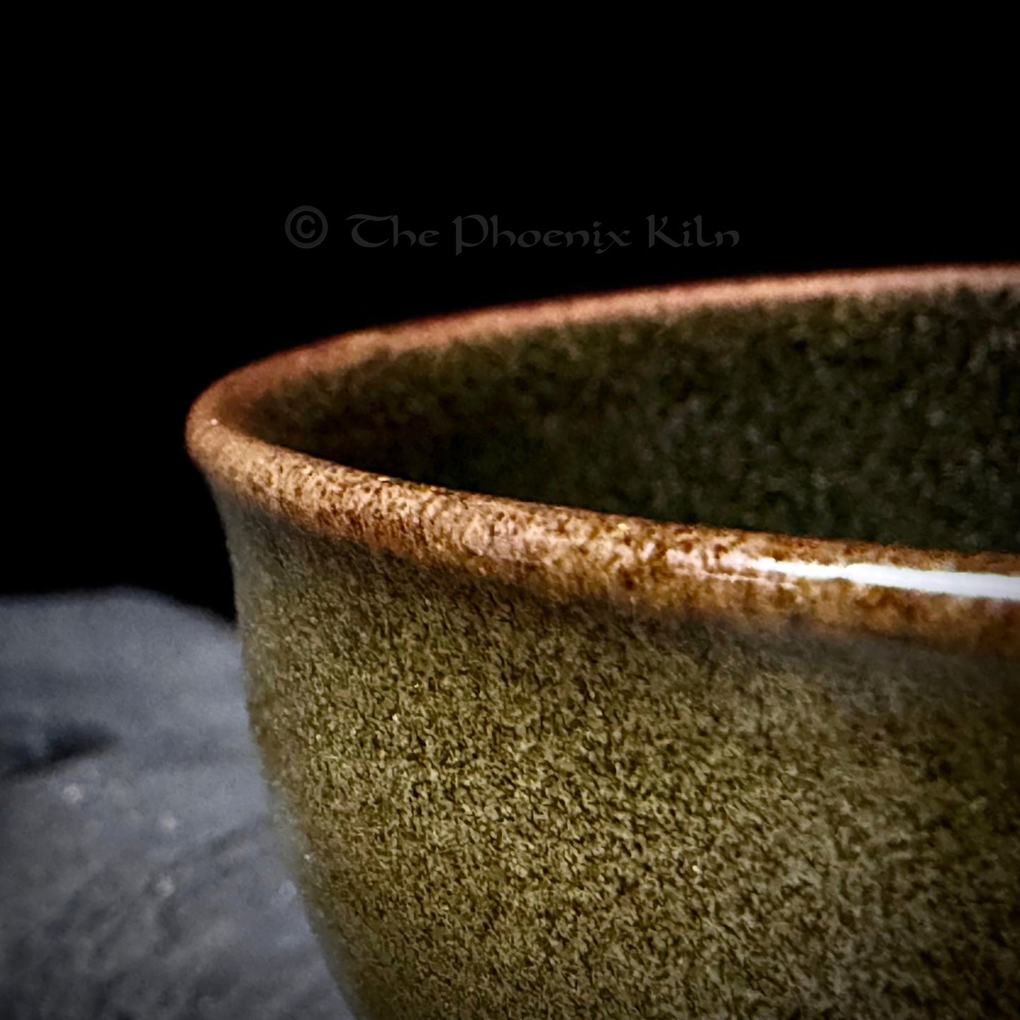 Olive - Skyward Dragon Kiln Wood-fired Jian Zhan (150ml)(SKG 2509-01-01)