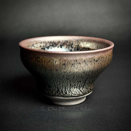 Firmament - Dragon Kiln Wood-Fired Oil-spot Jian Zhan (130ml) (FIM 2507-16-14)