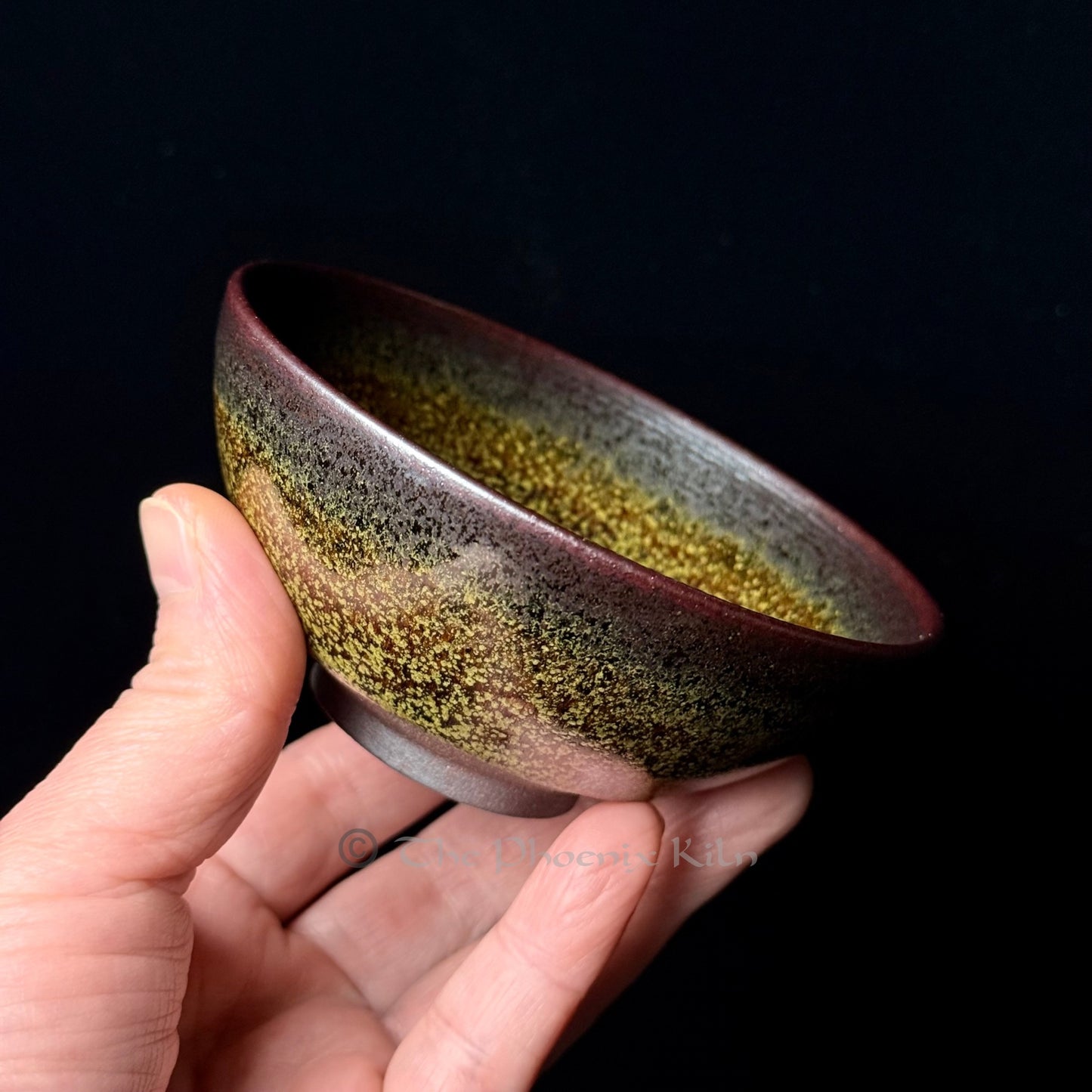 Daisy - Skyward Dragon Kiln Wood-Fired Jian Zhan (120ml)(SDD 2508-23-20)