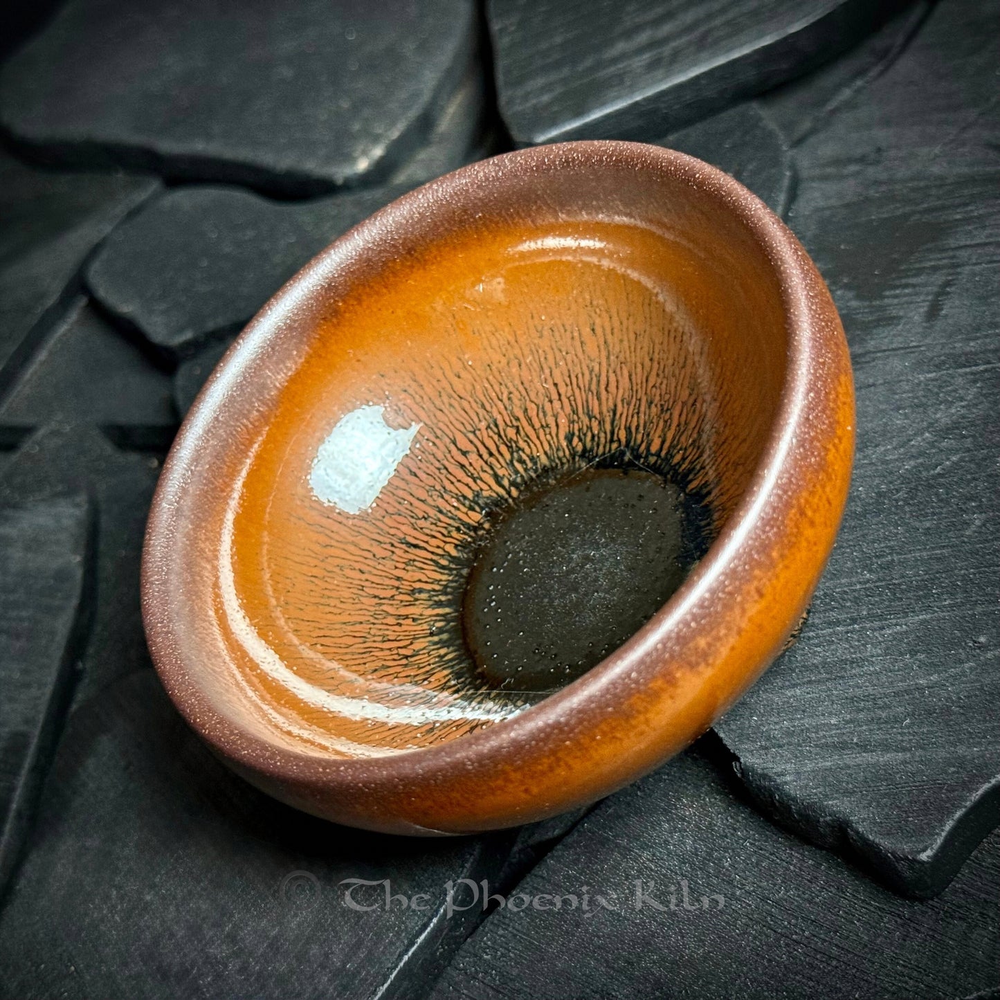 Classic Hare’s-Fur – Skyward Dragon Kiln Wood-fired Jian Zhan (130ml)(SDF 2509-12-11)