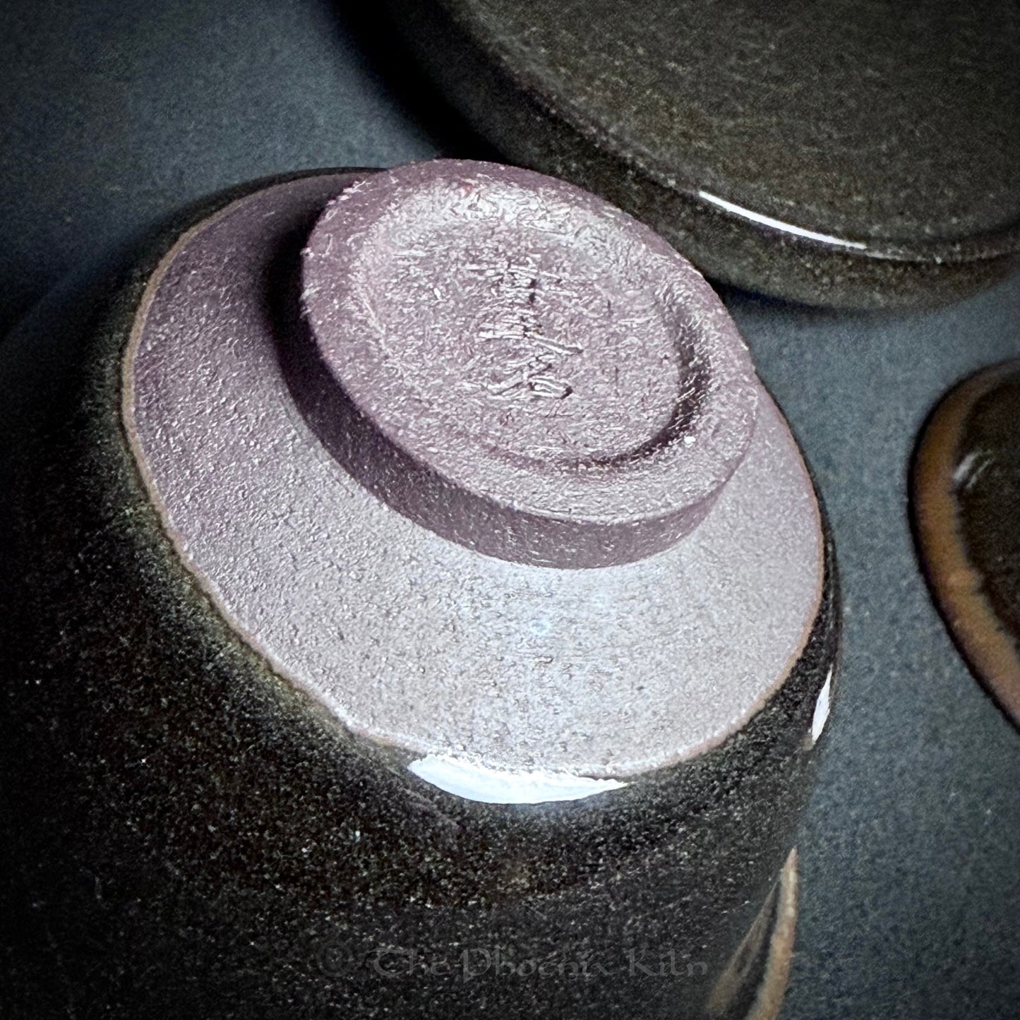 Three-piece Gaiwan - Skyward Dragon Kiln Wood-fired Jian Ware (GKD 2509-09-08)
