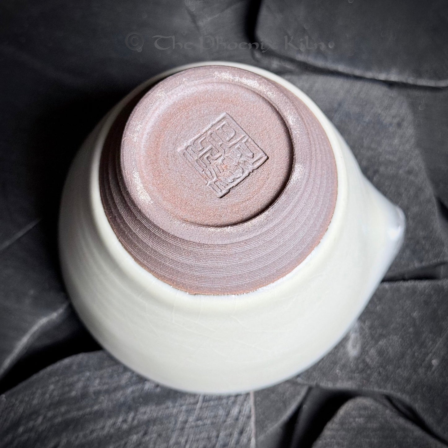 Jade Infusion Share Cup - Dragon Kiln Wood-fired Jian Ware (170ml)(JIS 2504-15-13)