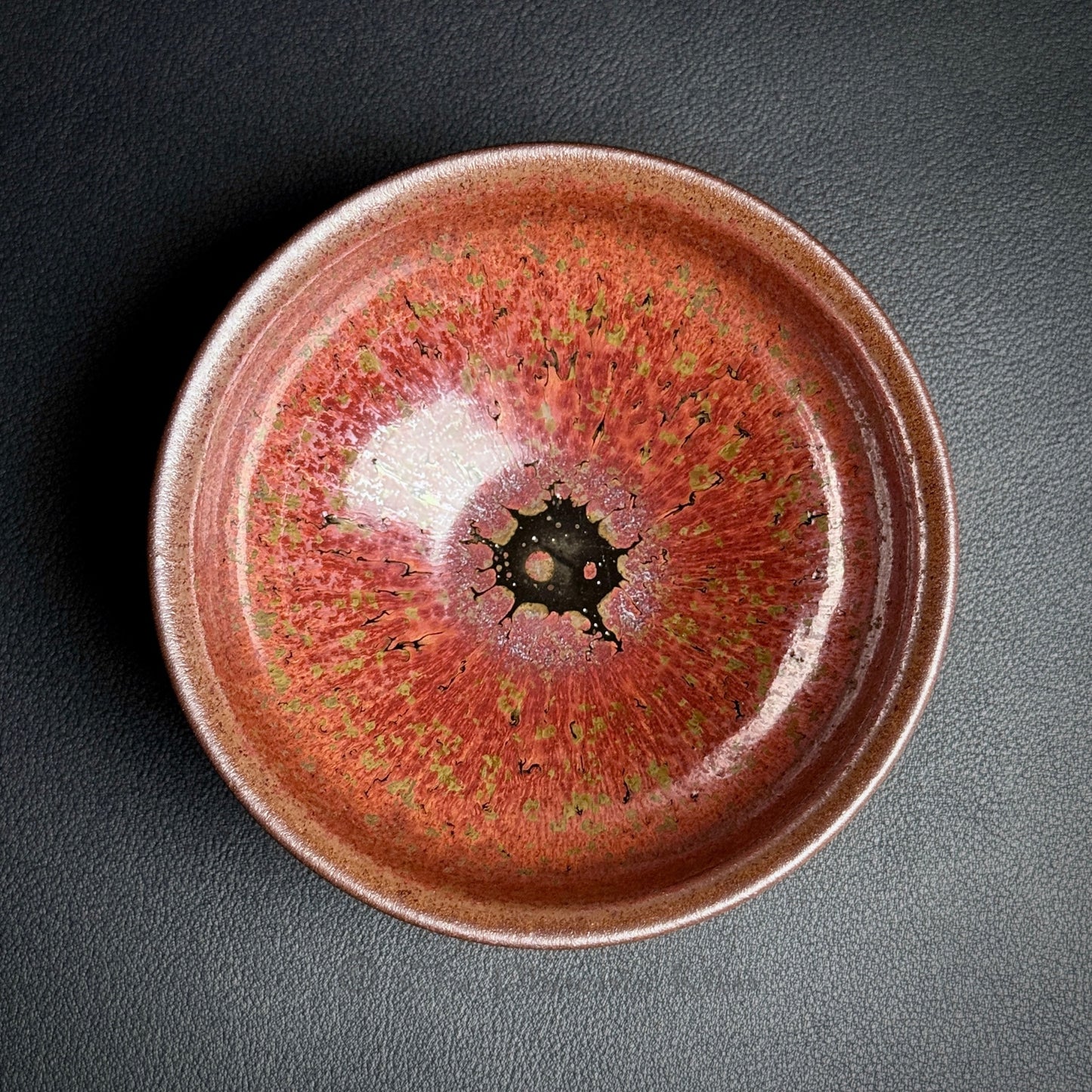 Blooming Field – Skyward Dragon Kiln Wood-fired Jian Zhan (150ml)(SBF 2508-18-14)