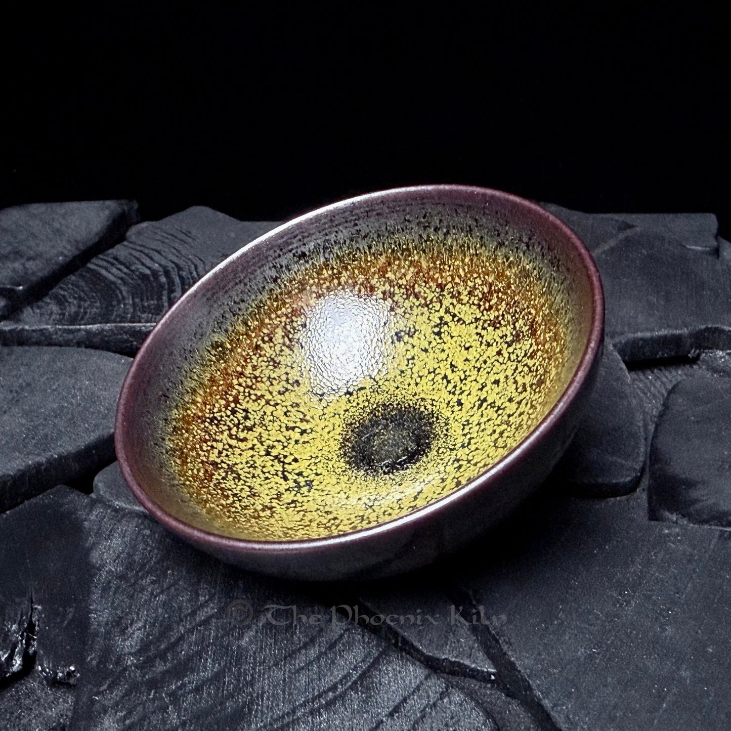 Daisy - Skyward Dragon Kiln Wood-Fired Jian Zhan (120ml)(SDD 2508-23-20)