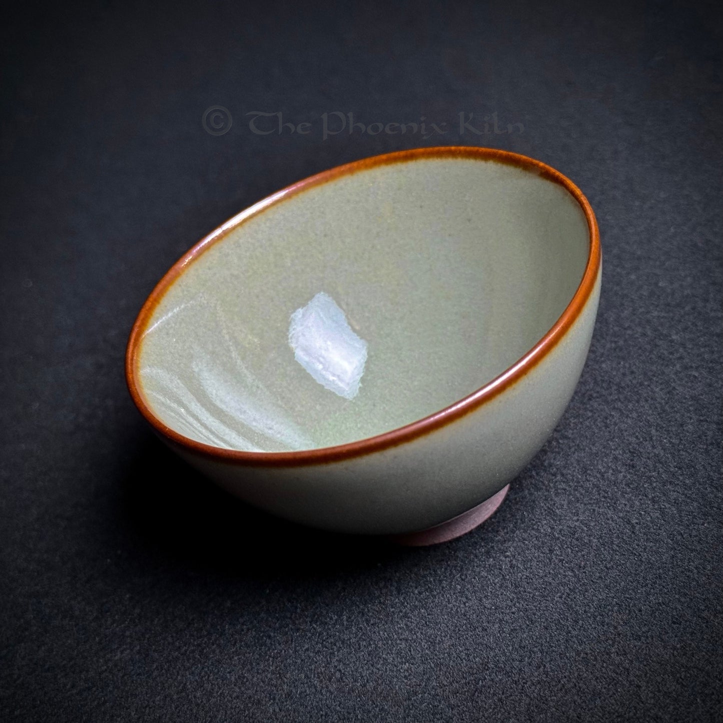 Green Jade Gaiwan Set – Dragon Kiln Wood-fired Jian Ware（JIG 2506-01-01）